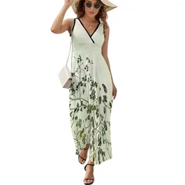 Casual Dresses Overgrowing My Garden Sleeveless Dress Luxury Woman Party Summer