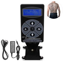 accesories Professional Tattoo Power Supply Hp2 Digital Dual Lcd Display for Tattoo Hines Gun Power Supplies Set Source Tools