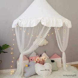 Crib Netting Baby Cot Canopy Bed Curtains Mosquito Net Baby Bedding Crib Netting Play Tent for Children Play House Girl Boys Room Decoration