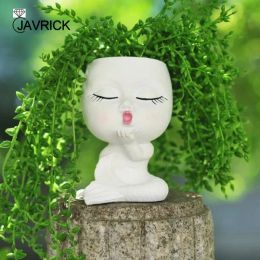 &equipments Nonstick Mermaids Girl Pen Holder Mold Flower Pot Silicone Mold DIY Crafts Ornament Tool DIY Succulent Planter Mold