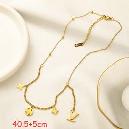 Gold Designer Halskette Schmuck Mode Halskette Geschenk Herren Lange Buchstaben Ketten Halsketten Für Männer Frauen Goldene Kette Schmuck Party