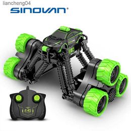 Electric/RC Car Sinovan Electric RC Car Remote Control Toy Cars Off-Road Car Radio Stunt car Controlled Drive Toys For Boys Kids Suprise Gift