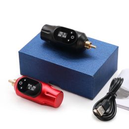 Supply Professional Mini Wireless Tattoo Power Supply Rechargeable 2000mAh Tattoo Battery Power RCA Connector for Rotary Tattoo Machine