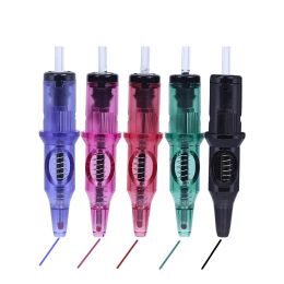 Needles Tattoo Ball Point Cartridge Pen Dotwork Refill Ink Drawing Ballpoint Cheap PMU Tat Beginner Artists Practice Tools