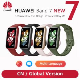 Chain Huawei Band 7 6 Smart Band Blood Oxygen 1.47'' AMOLED Screen Heart Rate Tracker 2 Weeks Battery Life smartwatch huawei band 6