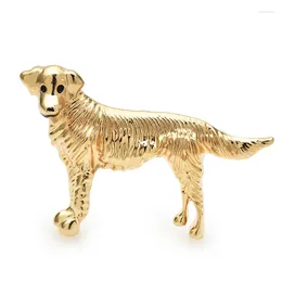 Brooches Wuli&baby Lovely Dog For Women Unisex Puppy Animal Party Casual Brooch Pins Gifts