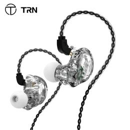 Tops Trn V10 2dd 2ba Headphones Hybrid in Ear Earphone Hifi Dj Monitor Running Sport Earphone Headset Trn V90 V20 V80 V30 As10 T2 Vx