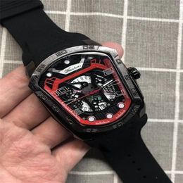 New High Quality AA3A phantoms Warrior Men's Watches Fashion brand Luxury Watch Casual Rubber Strap Men Sports Wristwatches236F