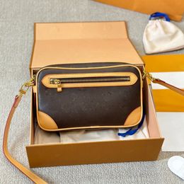 Designer Shoulder Bag Men Women Vintage Crossbody Wallet Luxury Brand Phone Purse