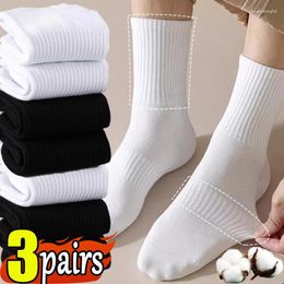 Men's Socks 3Pairs/Lot Men Cotton Black White Male Short Sports Breathable Spring And Autumn Ankle