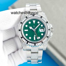 Mens Watch Clean Automatic Diamond Watch Mechanical 2836 Movement 40mm Sapphire Luminous Business Stainless Steel 904l Wristband for Boyfriend