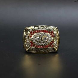 Band Rings 1987 Washington Red Skin Football Championship Ring Zl08