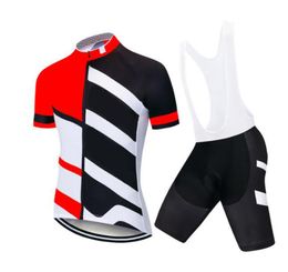 Summer men039s and women039s shortsleeved cycling jersey suit road bike team version jacket bib can be customized2355628