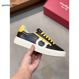 Sports Feragamo Versatile Classic Shoes New Shoes Men's Shoes Trend Low Board Top Casual YVEB JDWR