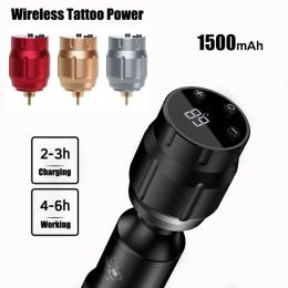 Supply MCW1 Wireless Tattoo Power Supply Professional Portable Rechargeable Batterry 1500mAh For Tattoo Machine Pen RCA Interface