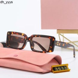 Miui womens sunglasses miumius tortoise shell sunglasses Small square frame sunglasses New European American style rectangular goggles Multi Colour option shades