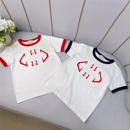 Designers kids Clothes Baby Short Sleeve T Shirt Designer Shirts for Kid Luxury Children Clothes 100% Cotton Toddler Boys Summer Clothing esskids CXD2402211-6