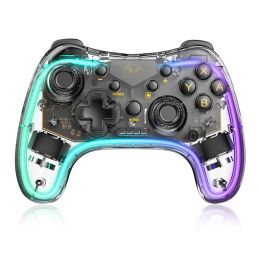 Gamepads Wireless Game Joystick Controller Bluetooth Gamepad For Nintendo Switch/Lite/Switch OLED With Adjustable LED And Wake Function