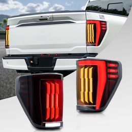 For Ford Raptor F-150 20 21-2024 LED Dynamic Turn Signal Lamp Stop Brake Reversing Lamp Driving Light
