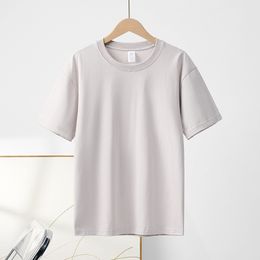 Mens Designer t shirts Clothes Summer Simple Street Wear Fashion Candy Color Men Cotton Tshirt Line Casual mens Tee T-shirt