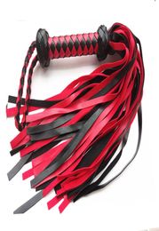 bdsm spanking torture master whip sex toys for couples ass body slapper bondage gear kinky play flogger black red unisex GN29320204272499