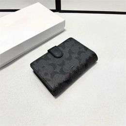 coabag Wallets Classic Luxury Purse Womens Designers Short Change Purse Women Leather Credit Card Holder Men Wallet Quality Cardholder 221226