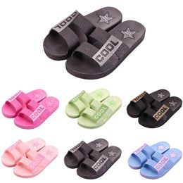 Men Women Slippers Summer Slides Sandals Summer Black Pink Coffee Green Coast Bathroom Mens Antiskid Slipper Sandal