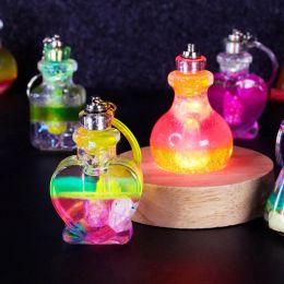 Equipments 7pcs DIY Epoxy Resin Drift Bottle Mold Heart Shaped Wishing Bottle Light Bulb Night Light Silicone Molds Craft