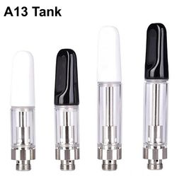 USA UK EU 510 Vape Cartridge Ceramic Glass 0.5 Gram 1.0 Gram Cartridges 510 Thread Atomizer Drip Tip Empty Disposable Vape Vaporizer Carts Pen Foam Tray Packaging