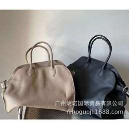 Designer tote bag The Row Headband Cowhide Tote Bag and New One Shoulder Commuter Capacity Handbag