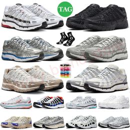 2024 hot fashion p-6000 Running shoes men women p6000 designer sneakers Triple Black White mens womens platinum varsity red outdoor platform sports trainers size 45