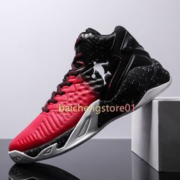 Non-slip, breathable and cushioned sports basketball shoes for young men and students b43