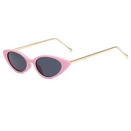 Sunglasses Ladies Cat Eye Sunglasses Women Brand Designer Fashion Small Frame Sun Glasses for Female Trend Glasees UV400 O5L2402