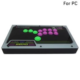 Joysticks RACJ800B All Buttons Hitbox Style Arcade Joystick Fight Stick Game Controller For PC Sanwa OBSF24 30 Artwork