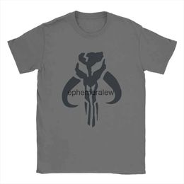 Men's T-Shirts Mens Star War Mandrian Symbol T Shirts Pure Cotton Clothing Novelty Short Sleeve Tee Shirt Plus Size T-ShirtsH24222