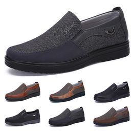 new fashion classic spring and autumn summer shoes men's shoes low top shoes business soft sole slippers flat sole men's shoes mesh-5