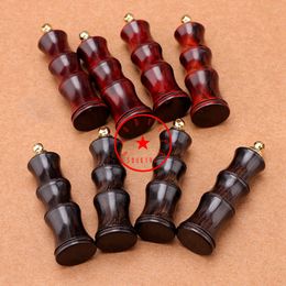 Latest Natural Wood Bamboo Joint Smoking Tobacco Spice Miller Dabber Spoon Pill Storage Bottle Stash Seal Case Portable Snuff Snorter Sniffer Snuffer Holder