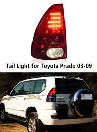 Tail Lamp for Toyota Land Cruiser Prado LED Turn Signal Taillight 2003-2009 Rear Running Brake Light Automotive Accessories