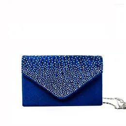 Evening Bags Europe America Fashion Clutches Bag For Women Classic Trendy Rhinestone Handbag Prom Party Small Clutch Shoulder