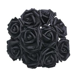 Decorative Flowers Wreaths 102030Pcs 8Cm Artificial Pe Foam Rose Bridal Bouquets For Wedding Table Home Party Decorations Diy Scra Dhtwa