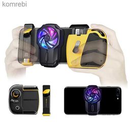 Other Cell Phone Accessories New DL05 DL06 Phone Live Semiconductor Cooling Pad Gaming Silent Radiator Universal Mobile Phone Portable Cooler 240222