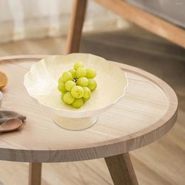 Plates Decorative Pedestal Bowl Table Centrepiece Fruit Basket For Kitchen Dining Home Decor Living Room Farmhouse