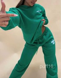 Brand Designer Women White Fox Hoodie Sets Clothes Clothing Sporty Long Sleeved Woman Tracksuits Tracks 9937 71J7 XWL4 OKJC 72M3