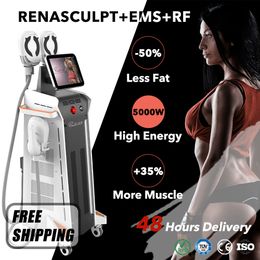 4 Handle Emslim Neo RF Ems Body Sculpting Hiemt Machine Electrical Muscle Trainning Fat Burnning Body Massage EMS Fitness Equipment