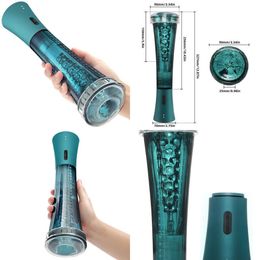 male sex toy Masturbators Men's Fully Automatic Vacuum Suction Glans Masturbation Massager Penis Stretching Pump Aeroplane Cup Adult Sexual Products