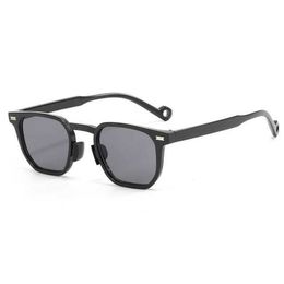 Sunglasses 2024 Fashion New Personality Midin Polygonal Small Frame Glasses Box Retro Sunglasses INS Sunshade Fashion Sun Glasses FemaleL2402