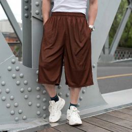 Plus Size Sportswear Shorts XL-7XL Men Casual Loose Baggy Boardshorts Streetwear Hiphop Harem Clothes BOTTOMS