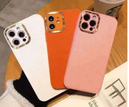 10A 2024 New 7 colour Fashion Phone Cases for iPhone 15 14 13 12 pro max 11 13pro 13promax X XR XS XSMAX case PU leather shell designer With metal frame for Camera len