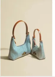 Evening Bags Brand Designer Denim Women's Shoulder Bag Casual Crossbody Hobos Handbag
