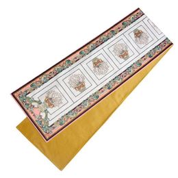 Luxury classic table runner tables flag European and American style designer printing dinner party Christmas New home decoration s274E